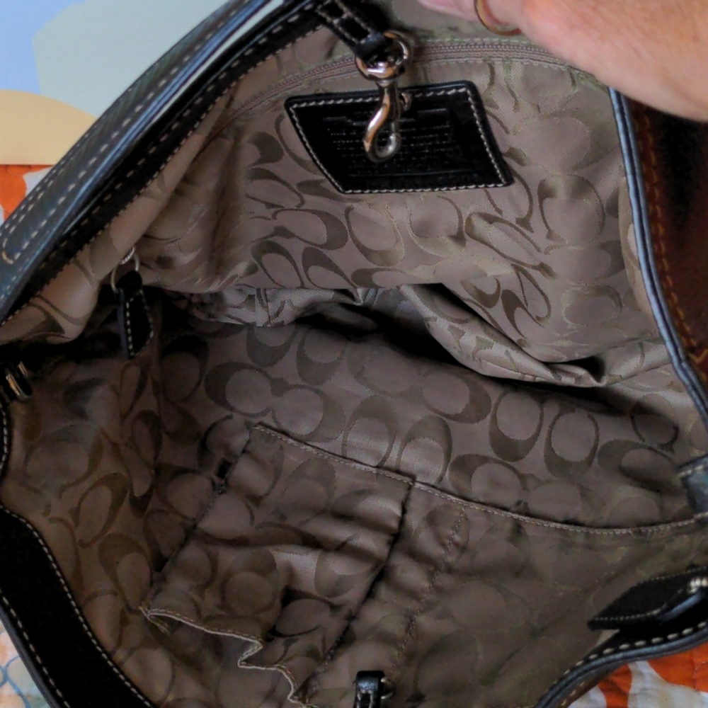 Coach Leather Bag - Picture 6 of 7